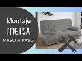 Montaje  sof cama meisa