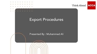 Export Procedures Explained | Step-by-Step Guide for Exporters 🌍📦