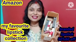 My Favourite Lipstick Collection Amazon Branded Lipstick Hall
