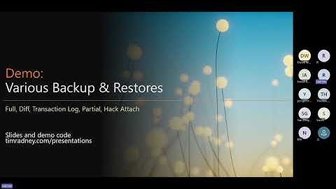 Understanding SQL Server Backup and Restore