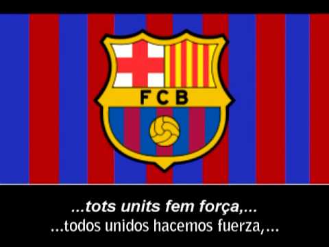 Himne del F.C Barcelona (Lletra) - Himno de F.C Barcelona (Letra)