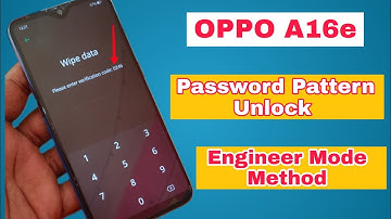 OPPO A16e Ka Lock Kaise Tode | Oppo A16e Hard Reset Forgot Password Without Pc | 100% Ok