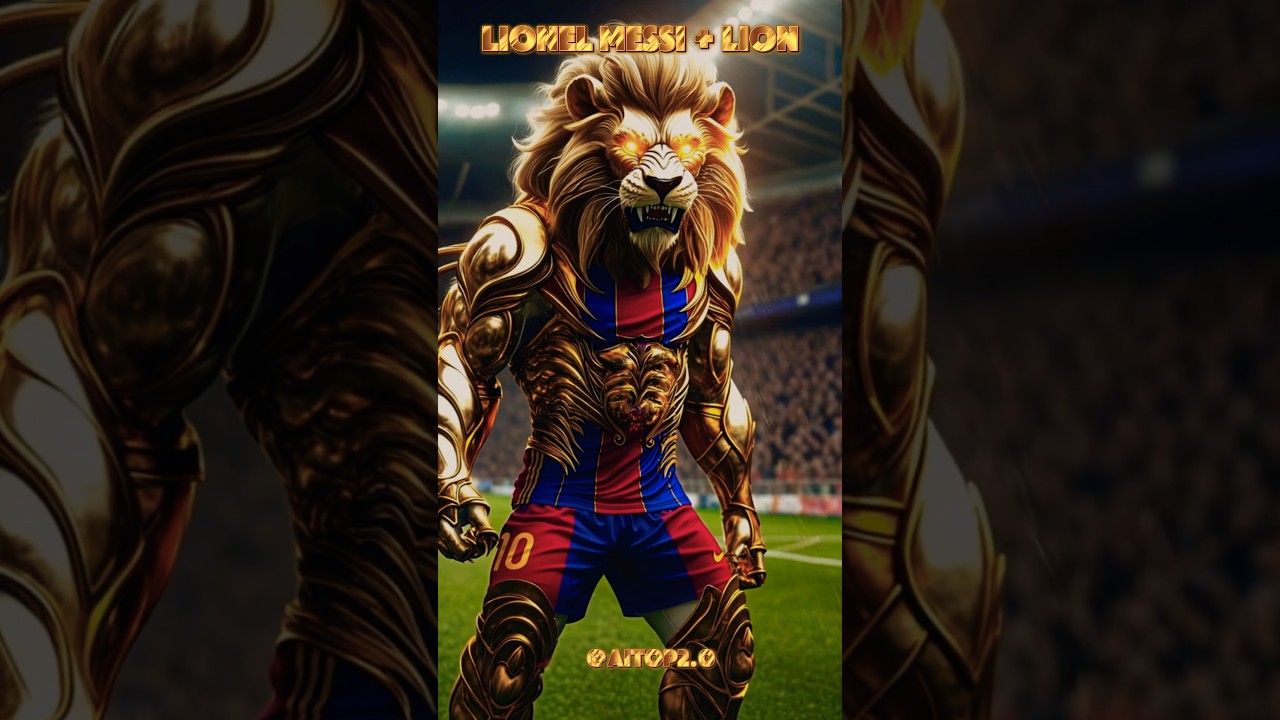 Lionel Messi Plus lion hybrid Fusion 