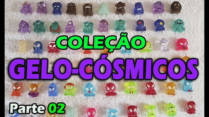 GELO-CÓSMICOS COCA-COLA e Coleção Completa! 