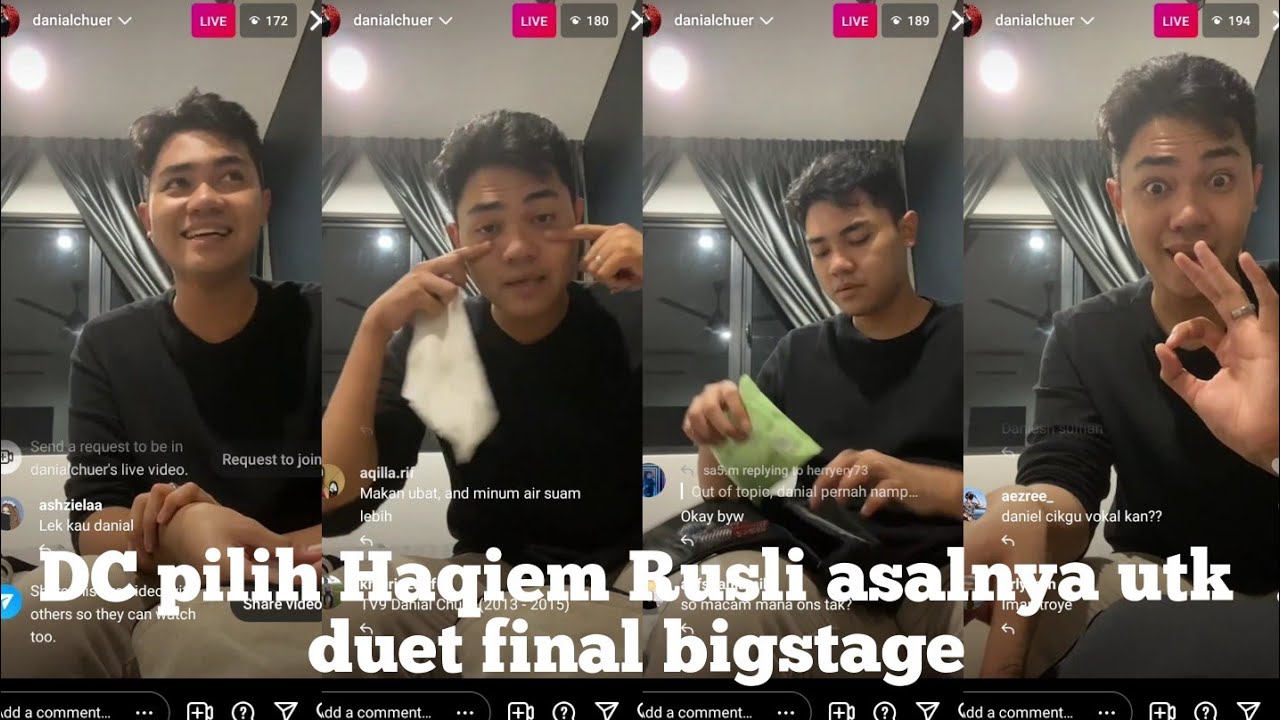 DANIAL CHUER x sombong |calon2 next BigStage🌟 |emo skit psl besfren