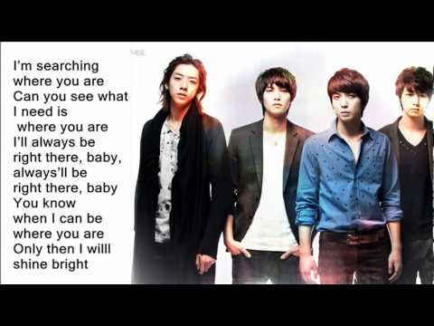 CN Blue - Where You Are (with lyrics on screen) + Ringtone