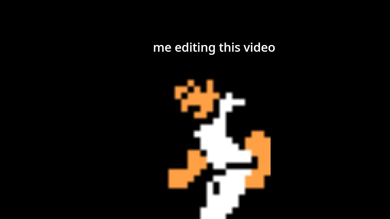 i made a game only using nes sprites - YouTube