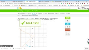 Similar triangles and similarity transformations