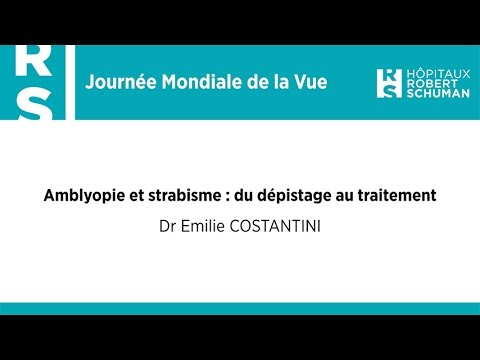 Vidéo: Différence Entre L'amblyopie Et Le Strabisme