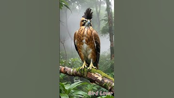 The Javan Hawk Eagle King of the Jungle Sky #ytshorts#bird#shorts