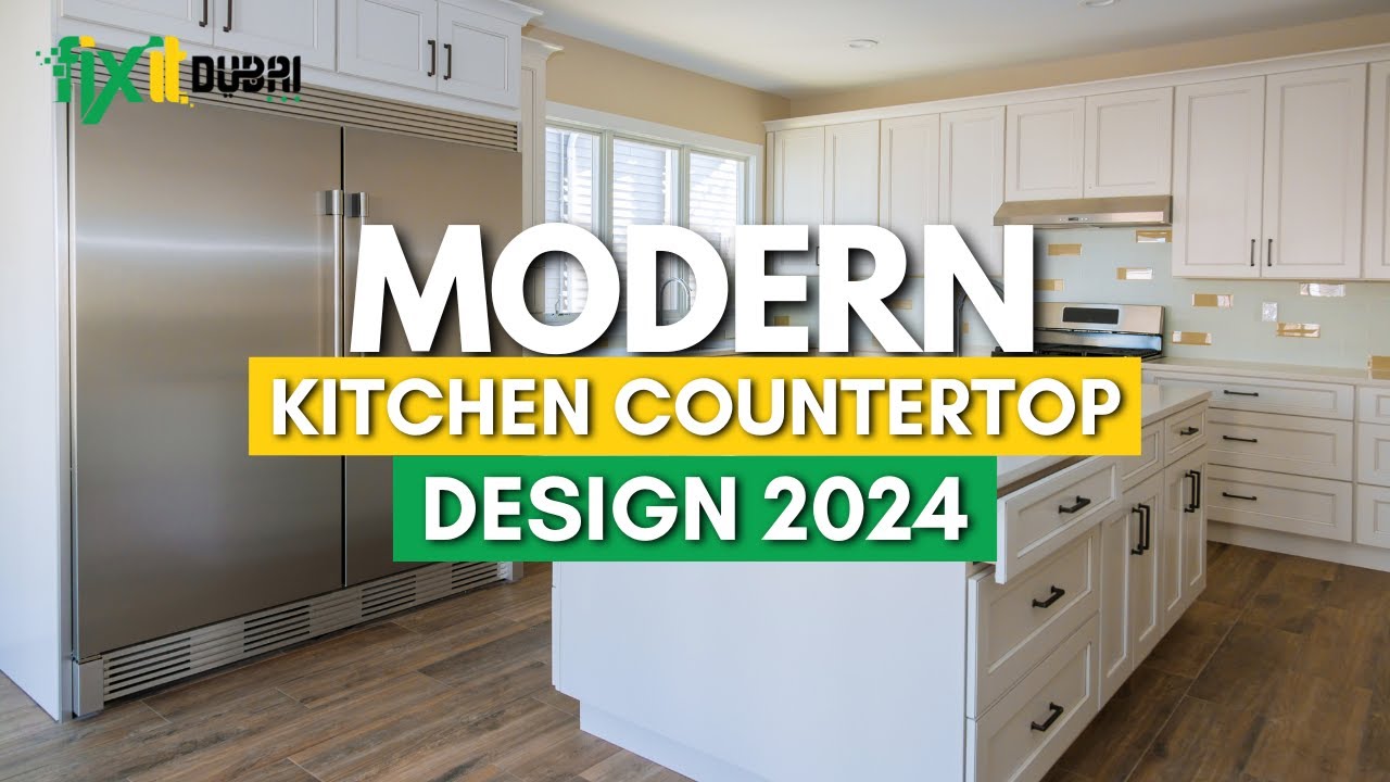 Modern Kitchen Countertop Designs 2024 | Top Trends & Ideas - YouTube