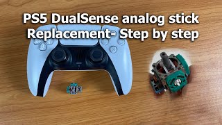 PS5 DualSense drift fix  analog stick Replacement Step by step
