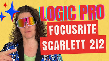 Logic Pro settings Focusrite Scarlett 2i2