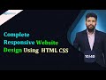 Part # 10 Bangla Web Design Tutorial Complete Project