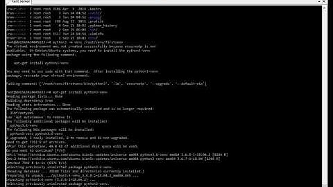 Python 3 venv (virtual environment) setup on ubuntu 18.04