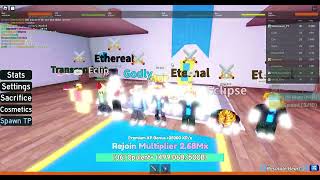 Getting Unlimited in Roblox but Every Rejoin makes U Stronger!