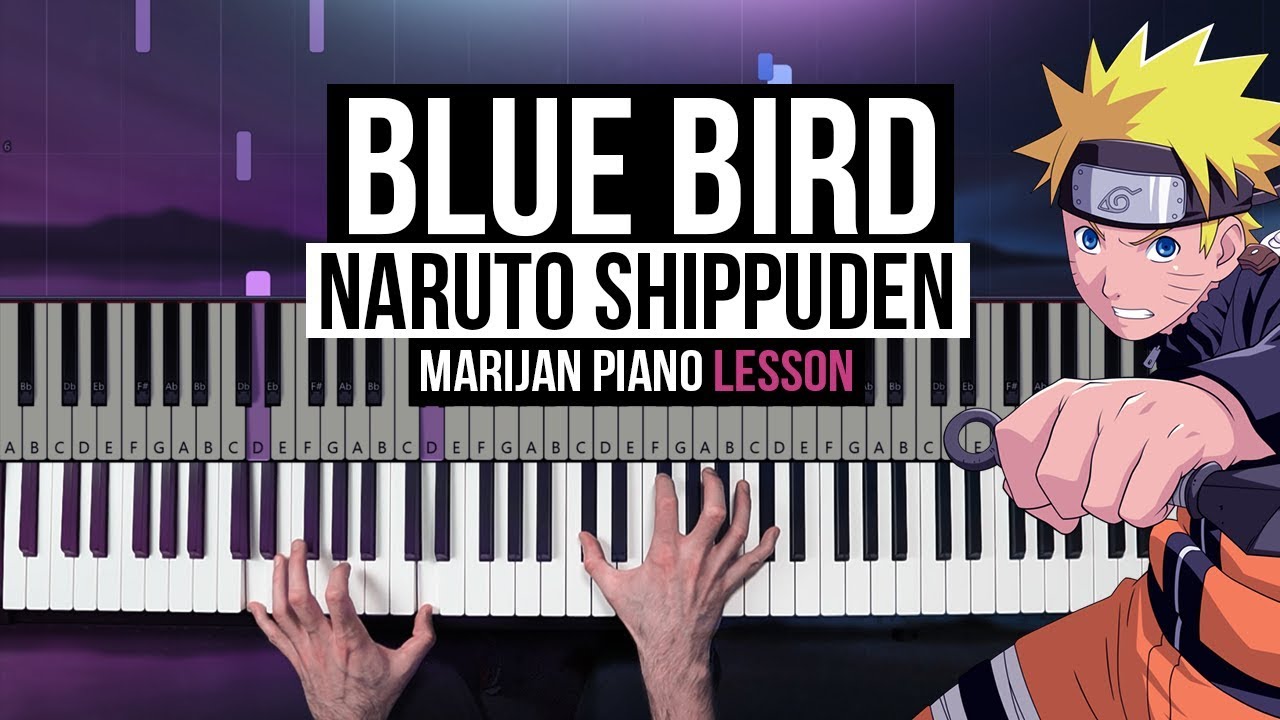 Naruto Shippuden Blue Bird Violin Music Sheet Ikimono Gakari Blue