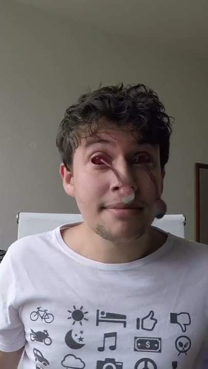 Olhos pulando pra fora