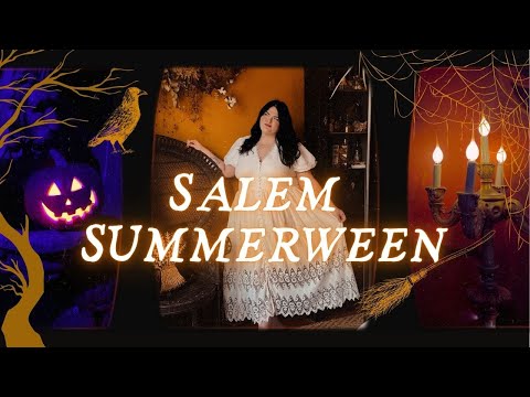 ✨🎃 Summerween in Salem : Cozy Travel Vlog | Witchy Airbnb | spooky girl summer
