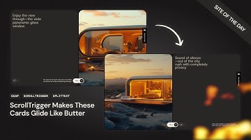 This Satisfying Scroll-Driven Layout Glides Cards On The Fly (Powered by ScrollTrigger)