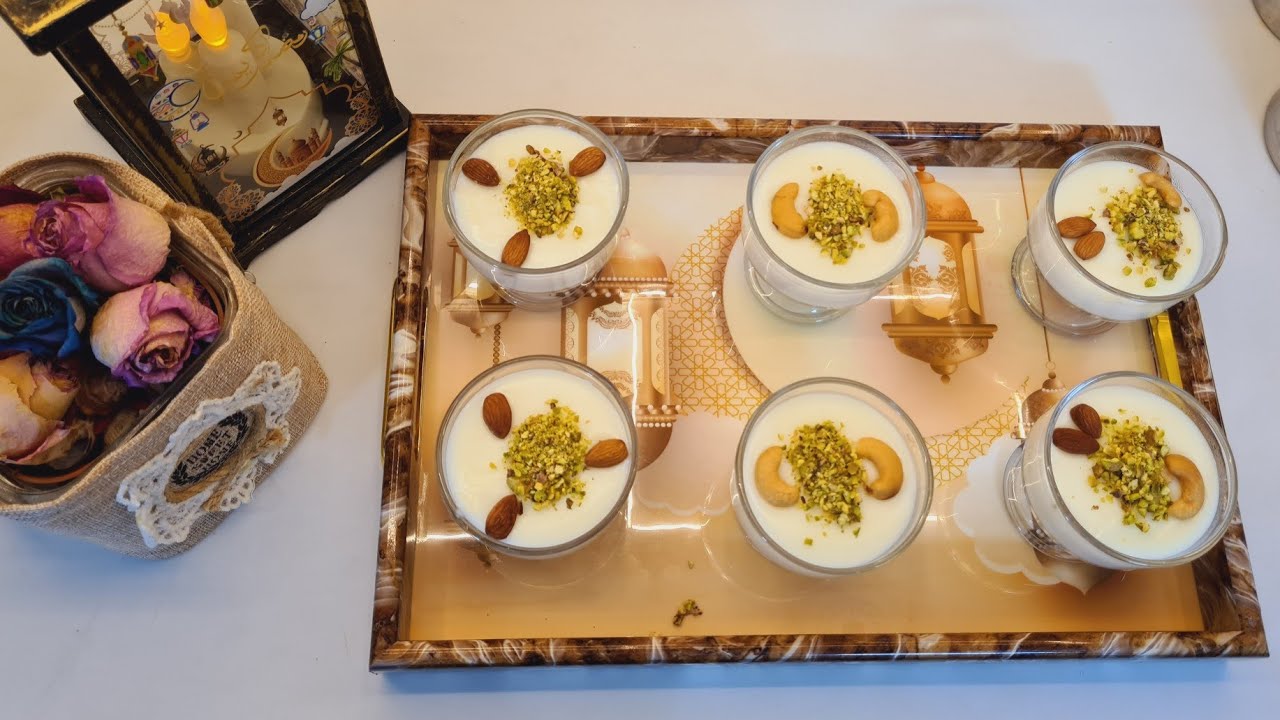 طريقة سهلة لعمل المهلبية