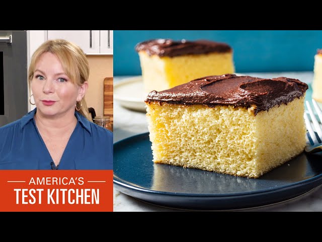 Fluffy Yellow Layer Cake  America's Test Kitchen Recipe