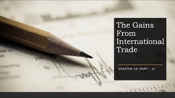 The Gains from International Trade (Chapter 19, Part 2)