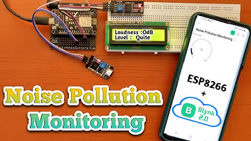 DIY Noise Pollution Monitor with ESP8266, Sound Sensor and Blynk IoT | Blynk IoT Projects