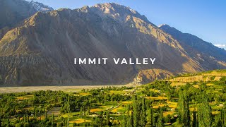 Amazing Aerial Views Of Village Of Gilgit Baltistan Immit 4K Drone Footage Ishkoman Valley Gb