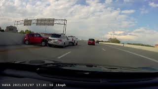 Crash I 75 Downtown Dayton OH