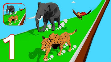 Animal Transform Race - Epic Race 3D - Gameplay Part 1 All Levels (Android, iOS)