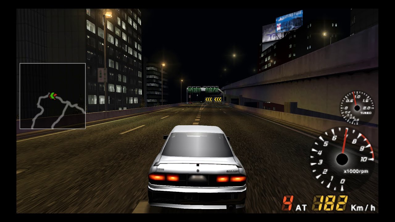 Mode tuned. Midnight Wangan ПСП. Wangan Midnight игра. Wangan Midnight PSP. Wangan Midnight ps1.