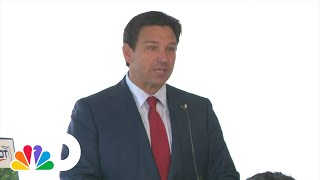 Gov. DeSantis holds news conference in Ocala