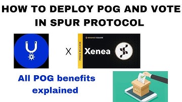 SPUR PROTOCOL🔥: HOW TO DEPLOY POG AND VOTE