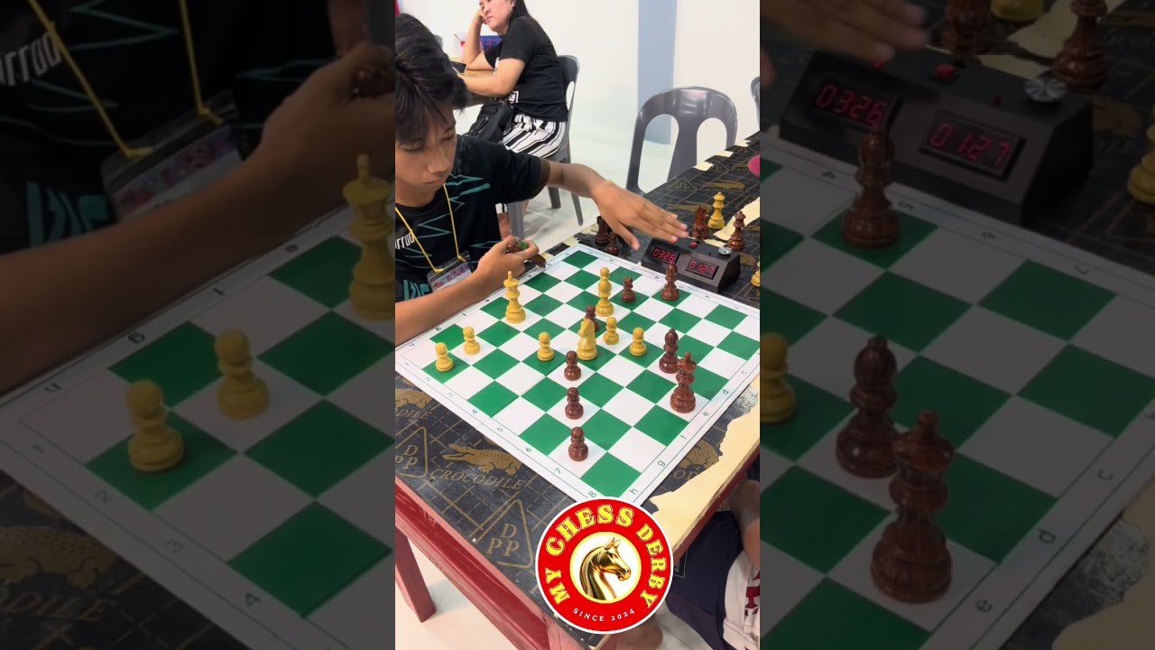 Crucial Bishop versus Bishop in Pirc Defence played between Jarrod Matugas versus Edmer Estabaya