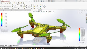CFD analysis of RC Drone using Solidworks
