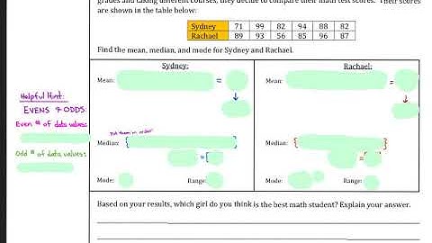 Video Lesson - Section 4.1 - Measures of Central Tendency
