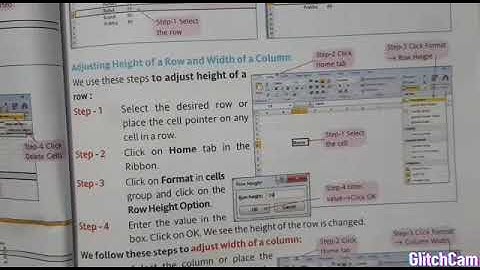 Class VI (Computer) chapter No. 5 "Introduction to MS Excel 2007" (Attachment in description box)
