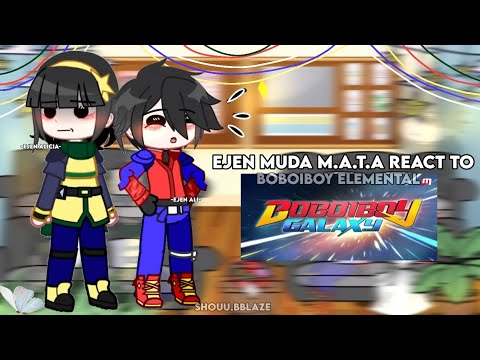 Ejen Ali (+friends) react to Boboiboy elemental || subscribe pls💍