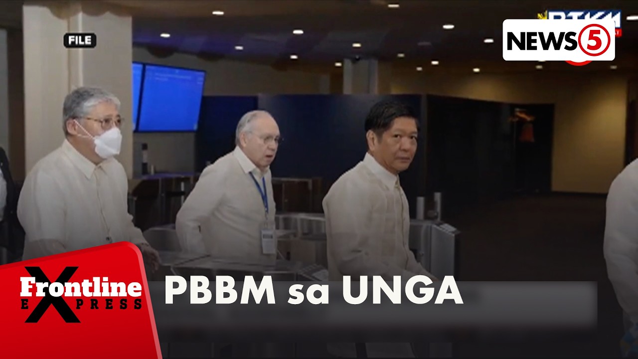 Pres. Marcos, nakatakdang bumiyahe sa Amerika para sa UN General Assembly | Frontline Express