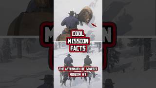 RDR 2 Cool Mission Facts (Mission #3)