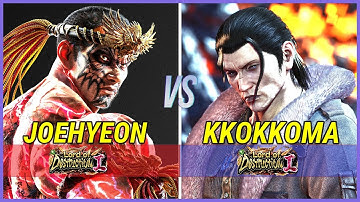 Tekken 8 | Joehyeon (Fahkumram) vs Kkokkoma (Dragunov) Ranked Matches