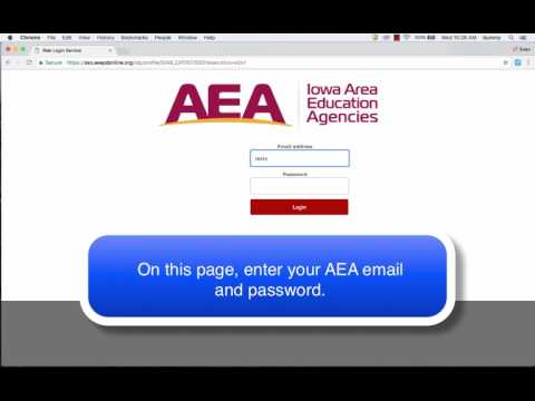 AEA PD Online: Moodle System Login (2017)