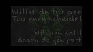 Video thumbnail of "Du Hast - German and English"