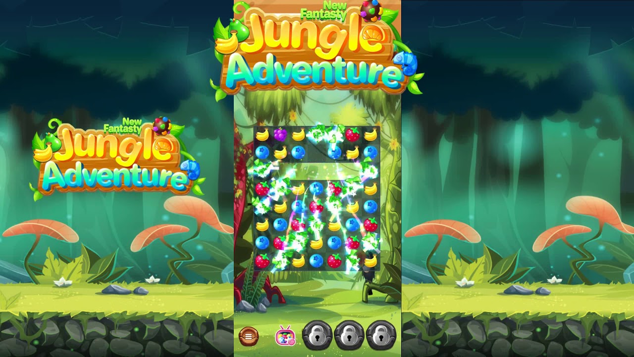 New Fantasy Jungle Adventure MOD APK cover