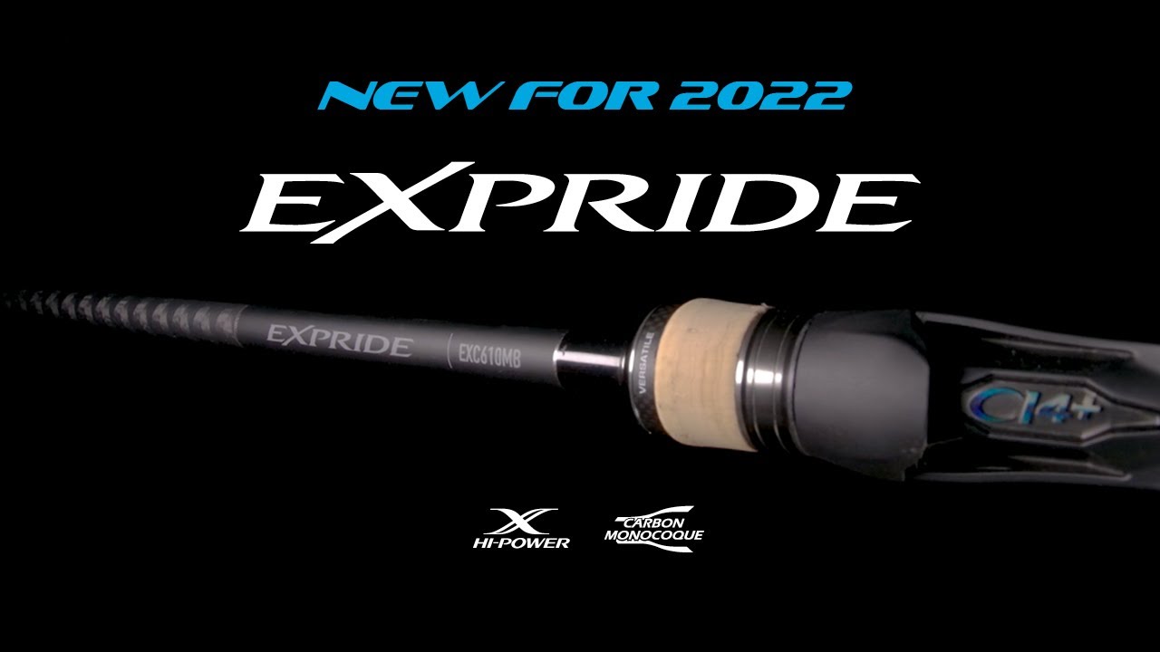 NEW FOR 2022: EXPRIDE B CASTING AND SPINNING RODS 