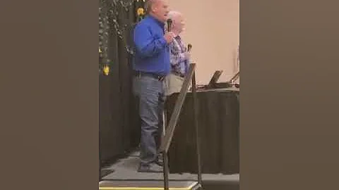 Greg Hatmaker & Joe Goins calling at the Conventio...
