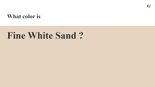 Fine White Sand color #e4d4c0 hex color - Yellow color - Cool color e4d4c0