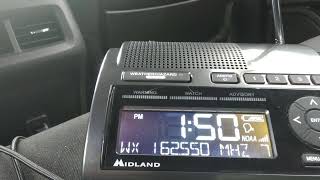Noaa weather radio broadcast