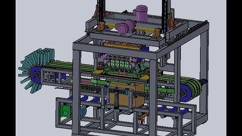 Full automatic packing machine||3Dmodel design||Packing machine#000001